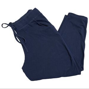 VICTORIA’S secret navy blue crop joggers sz M